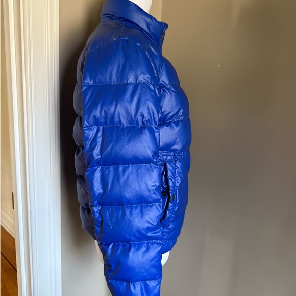 Moncler Royal Blue Quilted Puffer Jacket - Picture 3 of 11